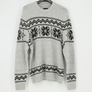 ABERCROMBIE &‎ FITCH Snowflake Sweater